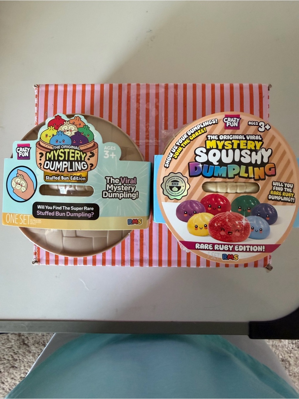 ❤️RMS Squishy Dumpling Set Multicolor (Rare Ruby&Stuffed Bun listing is for BOTH